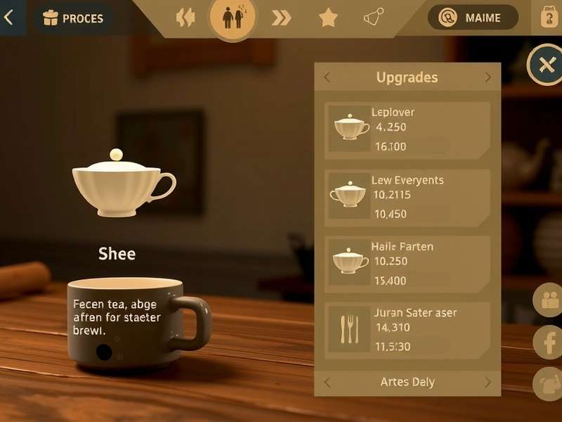 Black Pepper Chai Prodigy gameplay screenshot showing tea brewing interface